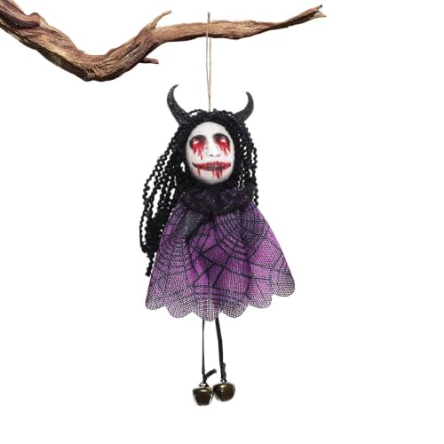 FANGZ Witch Halloween Decor Outdoor Spooky Scary Gothic Hangable Doll