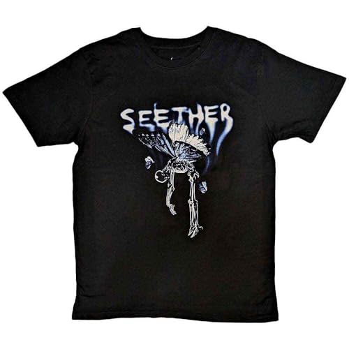 Seether t shirt rock noir homme idéal pour les concerts de musique