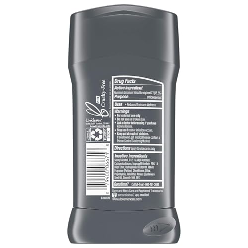 Image of Dove Men + Care Antiperspirant Deodorant Stick Clean Comfort 2.70 oz (Pack of 7)