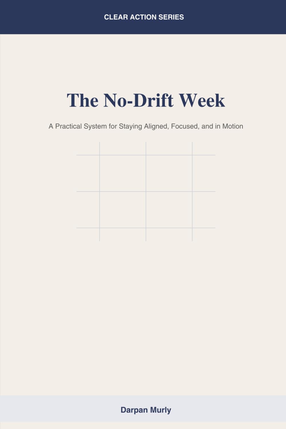The No-Drift Week: A Practical System for Staying Aligned, Focused and in Motion (Clear Action Series)