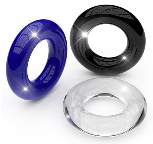 3 PCS Sizes Newly Rubber Rings Set Male Silicone Toys for Men for Games Erection Longer Harder Stronger Cock Enlargement Easy in Sweater Pocket 5G1217C18