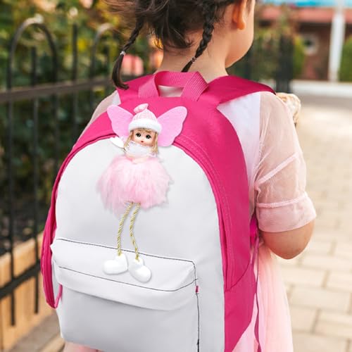 Pendure Boneca Anjo Natal | Bonecos pendurados de anjo de Natal,Pingentes de anjo de pelúcia, enfeit
