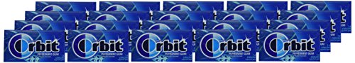ORBIT Peppermint Chewing Gum Sugar-Free, 20 Packs of 14-Pieces (280 Total) - ORBIT Gum Bulk