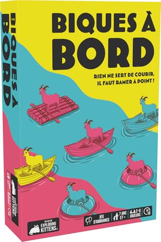 Jeu d'ambiance Asmodee Biques à bord - vue 2