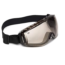 bolle Safety Pilot 2 Safety Goggles Neo. Strap/Foam/Csp Pc - ASAF Platinum, Neoprene Strap and Black Fram, One Size, PSGPIL2-L17