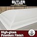 RestInPower Steel Butler Satin Casket - Enduring Elegance in Premium Steel with Complete Comfort Lining (White)