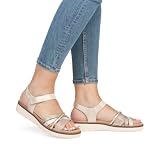 Remonte Damen-Sandalette - F 1/2 beige (8), Gr. 39