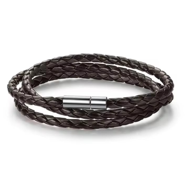 Bracelets en cuir rouge : le cadeau idéal en corde tressée