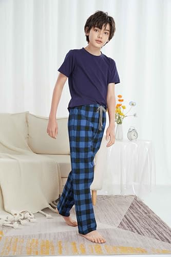HiddenValor Big Boys Cotton Pajama Lounge Pants With Pockets4