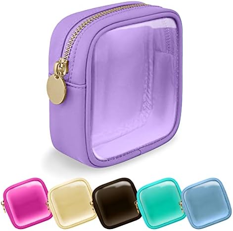 UIXIZQ Clear Mini Makeup Bag for... UIXIZQ Clear Mini Makeup Bag for...
