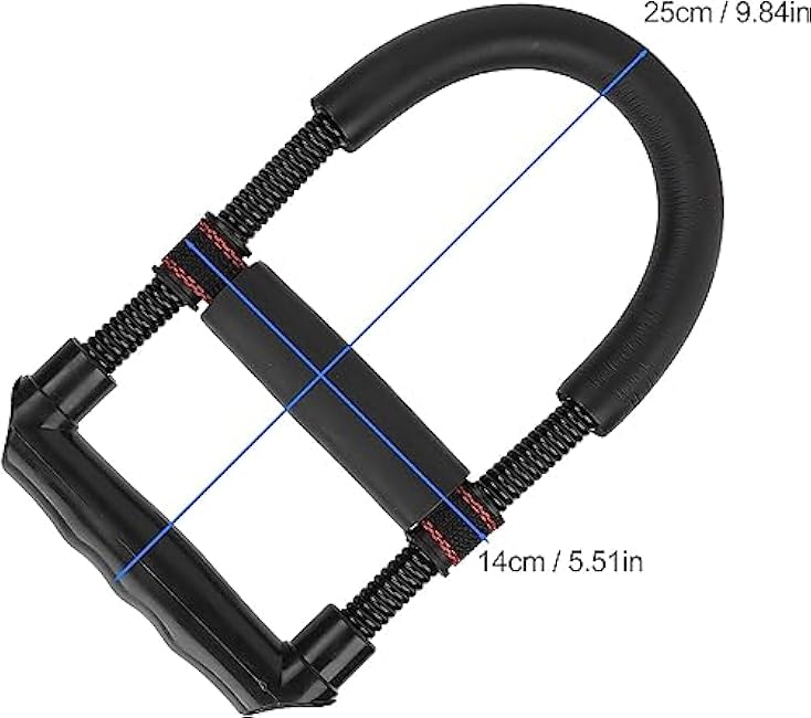 Forearm Exerciser, 1Pcs Wrist Strengthener with Adjustable Resistance for Improving Strength, Hand Grip Exerciser Strengthener Home Gym Workout Equipment for Beginners & Pro