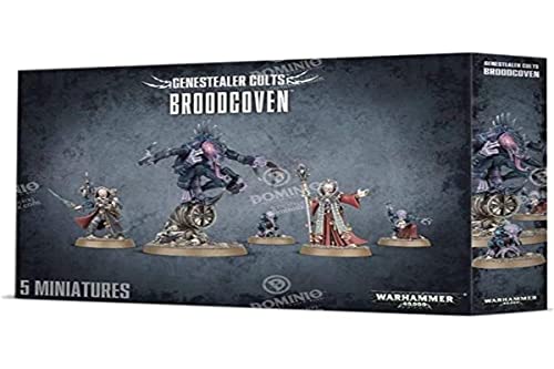 Figura de acción Gene Stealer Cult Brood Coven miniatura 1