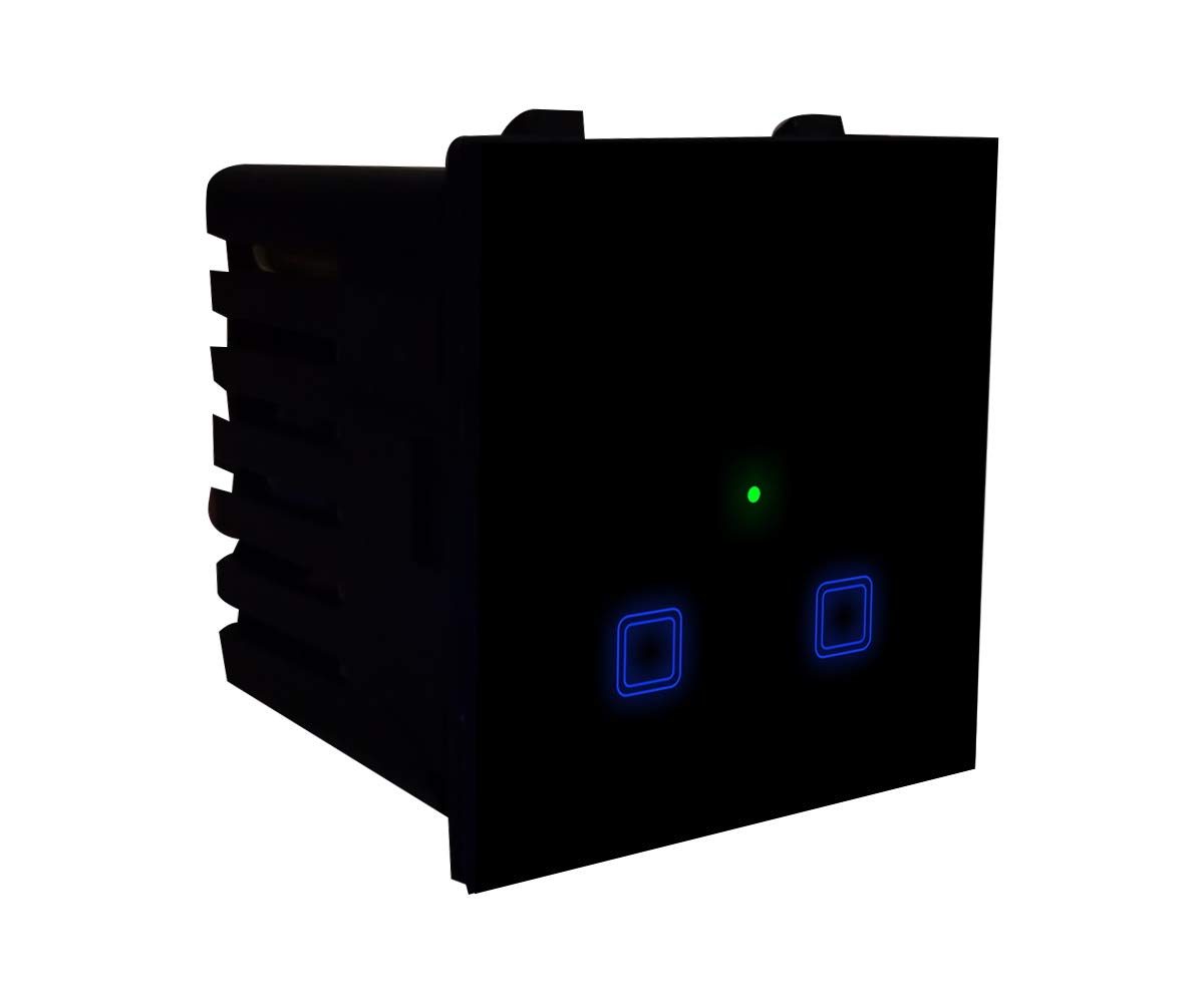 Smarteefi Touch 2 Port 16A WiFi Smart Switch (Each Port with 16A Capability), Execute Schedule Even if no Internet, Compatible with Alexa/Google Home (BLACK) (B08T7VVV9W) Amazon Price History, Amazon Price Tracker
