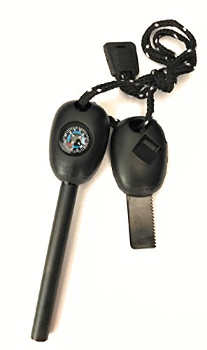 Acme Approved Fire Starter Multi Tool Camping Accessories Survival, Matches Strike Anywhere | Backpacking Hiking Outdoor Tools