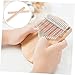 Alasum Kalimba Instrument Bridges Wood 6pcs Set for Kalimba Maintenance Enhance Your Music Experience