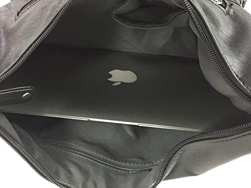 Image of Concealed Carry Hobo Bag Locking Crossbody Bag with Built-in Credit Card Slots