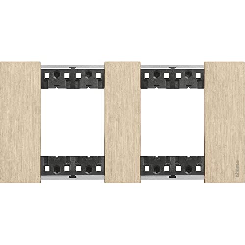 Plaque de commutation et obturateur Legrand KA4802M2ZW pour double module - 2