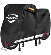 Amazon | WANDA バイクカバー【420D厚手・全天候型・防水】破れ