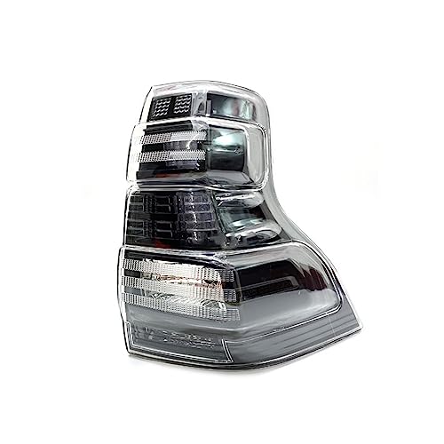Ensemble de feux arrière pour voiture Toyota Land Cruiser Prado 150 noir droit