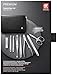 ZWILLING Beauty TWINOX Manicure and Pedicure Nappa Leather Case with Zip Closure, Nail Care Kit, 9-Piece, Premium Travel Nail Kit, Black