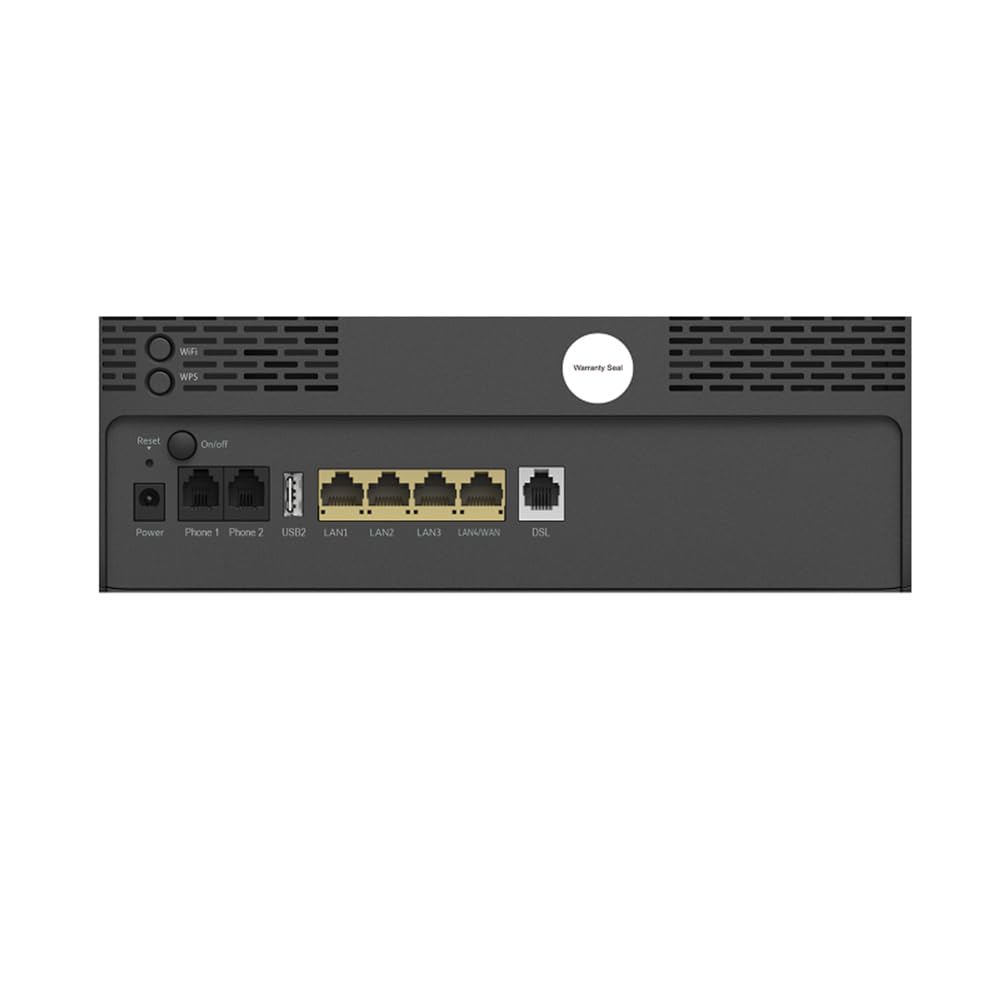 TIM HUB+ Modello H2740 Modem Router Wi-Fi 6 Per ADSL/VDSL FTTC Misto Rame/FTTH Fibra Ottica su ONT Esterno Fino a 1GB, Ultima Generazione [Edizione Aggiornata ZTE]