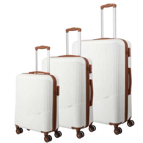 Set de valises travelite 4 roues Bali en ABS résistant avec serrure TSA
