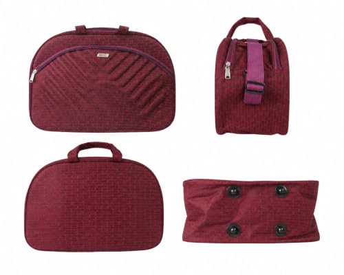 Image of Premium Travel Duffle Bag, Luggage Bag, 90 L Capacity Bag, Red
