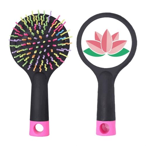 Brosse à cheveux démêlante sur coussin d'air brosse lotus pour salon