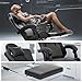 Athena Collection Gaming Chair, Ergonomic Gaming Chair with Footrest & Headrest Lumbar Support, Height Adjustable Swivel Computer Chair Office Chair Adults(Carbon Fiber Black)