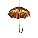 Produktbild Retro Industrielle Regenschirm Pendelleuchte,Antiken Schmiedeeisen Regenschirm Kronleuchter Kreativ 5 Licht E27 Bronze Kronleuchter Befestigung Zu Cafe Restaurant Bar