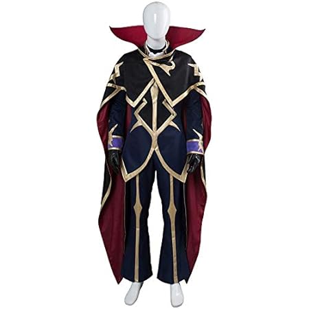 Amazon コードギアス 復活のルルーシュ コスプレ 衣装 Zero ゼロ コスプレ 衣装 男 M コスプレ 仮装 通販