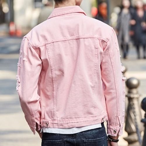 Chaqueta de mezclilla para hombre Maiyifu-GJ estilo slim fit miniatura 4