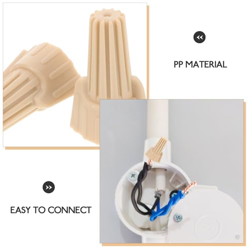 Terminales de cables DOITOOL de polipropileno resistente para conexiones eléctricas estables 3