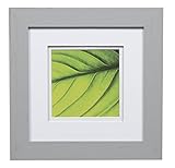Gallery Solutions 17FW1491 8x8 Flat with Double Mat for 5x5 Photo, Wall Mount & Tabletop Picture...