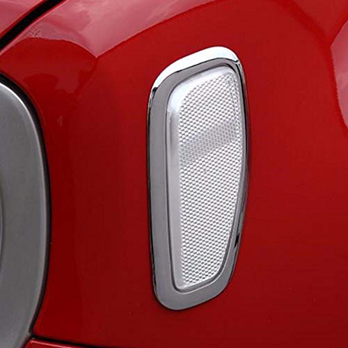 Riflettore Laterale di Avviso per Auto, Segnale di Luce della Lampada, Indicatori Anteriori per Jeep Renegade 2014-2017, Nero Fumo