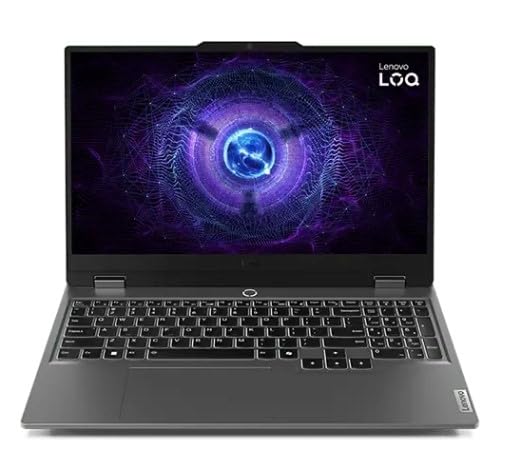 Lenovo LOQ 15IRX9 Gaming Laptop, LA1 AI Chip, Intel Core i7-14700HX, 16GB Ram, 512GB SSD, Nvidia RTX 4060 8GB, 15.6″ FHD IPS 144Hz 100% sRGB, Win11 Pro[Upgraded], Luna Grey, Eng-Arb Backlit Keyboard