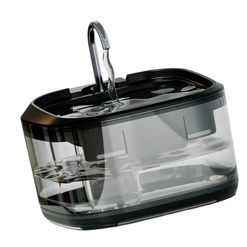 Dispensador de agua para gatos con filtro y fuente de acero inoxidable miniatura 4