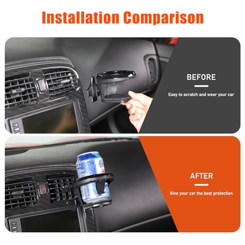 Portavasos para auto compatible con Chevy Corvette C6 2005-2013 miniatura 2