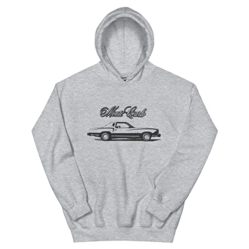 1976 Chevy Monte Carlo American Classic Car Hoodie4