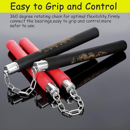 Image of Preptep Foam Nunchucks for Kids or Adults,Safe Training Nunchucks /Nunchakus for Kids Beginners