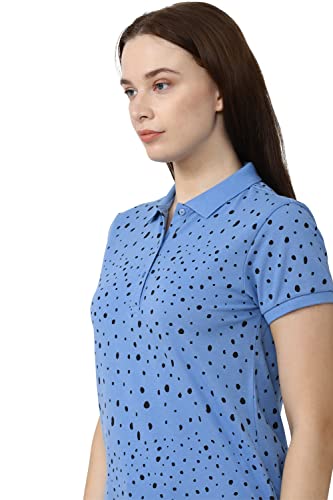 Image of Van Heusen Women's Cotton Regular Fit Polo T-Shirt