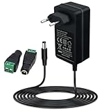 glacière camping adaptateur secteur 230v / 12v campingaz Alimentation Sûre pour Appareils 12 V: Adaptateur secteur 12 V 2 A avec sortie CC 12 V 2 A (max. 24 W) ; source d'alimentation fiable pour éclairages LED caméras routeurs GPS et vidéosurveillance; idéal pour les appareils électroménagers avec entrée 12 V; conçu pour un fonctionnement fluide sans interruption de courant