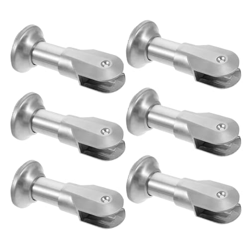 Fixation robuste de cloison de salle de bain pour wc publics