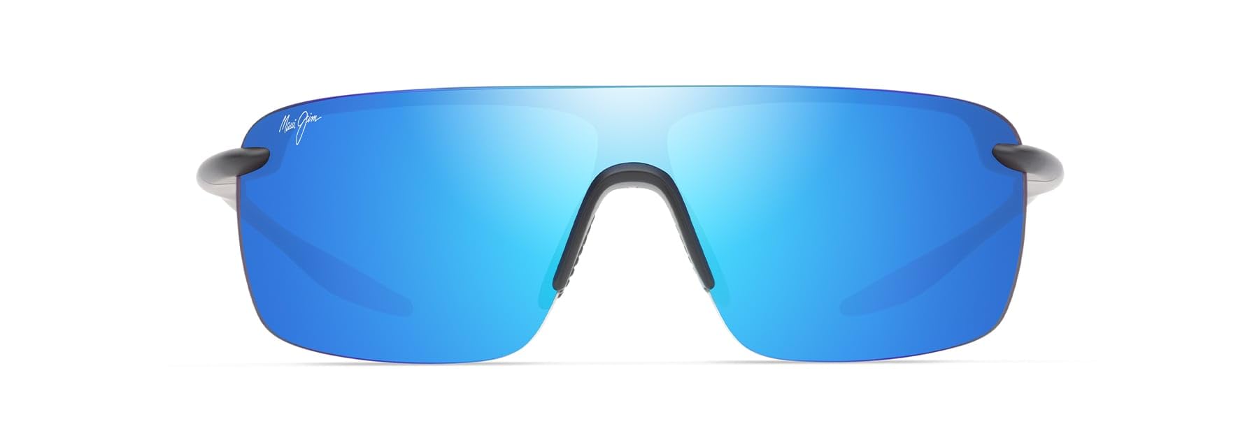 Maui Jim Unisex Matte Black Palulu Sunglasses, 99-1-135, 99-1-135