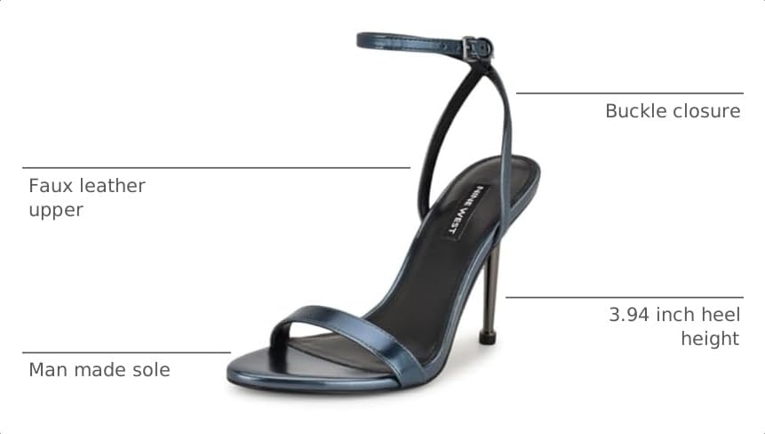 Image of Nine West Women's Reina Heeled Sandal