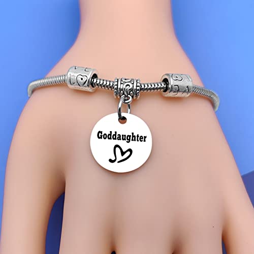 Image of DlaeKua Christian Bracelet - Goddaughter Gift for First Communion, Birthday, Christmas