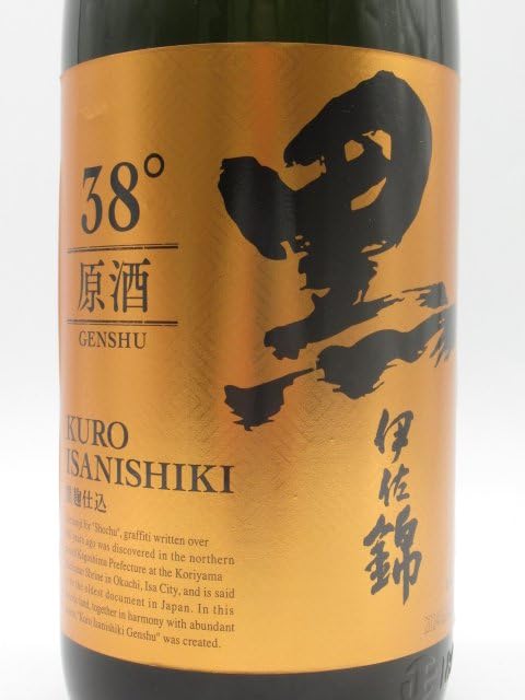 Amazon.co.jp: 【新ラベル】 大口酒造 黒伊佐錦 原酒 芋焼酎 38度