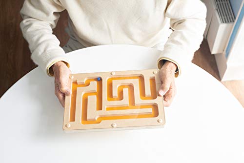 Spiral Maze Marble Game by Active Minds | Specialist Alzheimer's/Dementia Games & Resources for Improving Skills & Coordination
