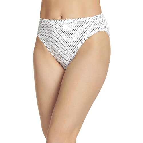 Image of Jockey Women's Underwear Plus Size 100% Cotton Elance French Cut - 3 Pack
