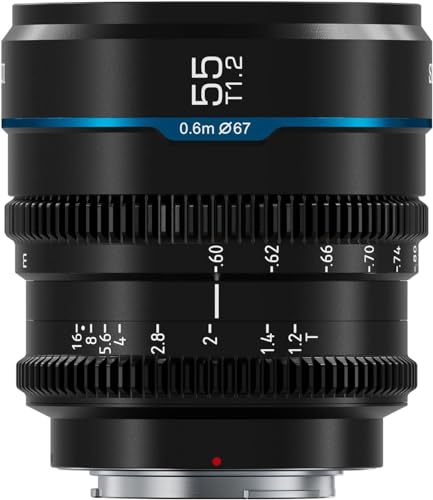 SIRUI Night Walker 55mm T1.2 VlY a}jAtH[JXY (MS55L-B, L}Eg, ubN)